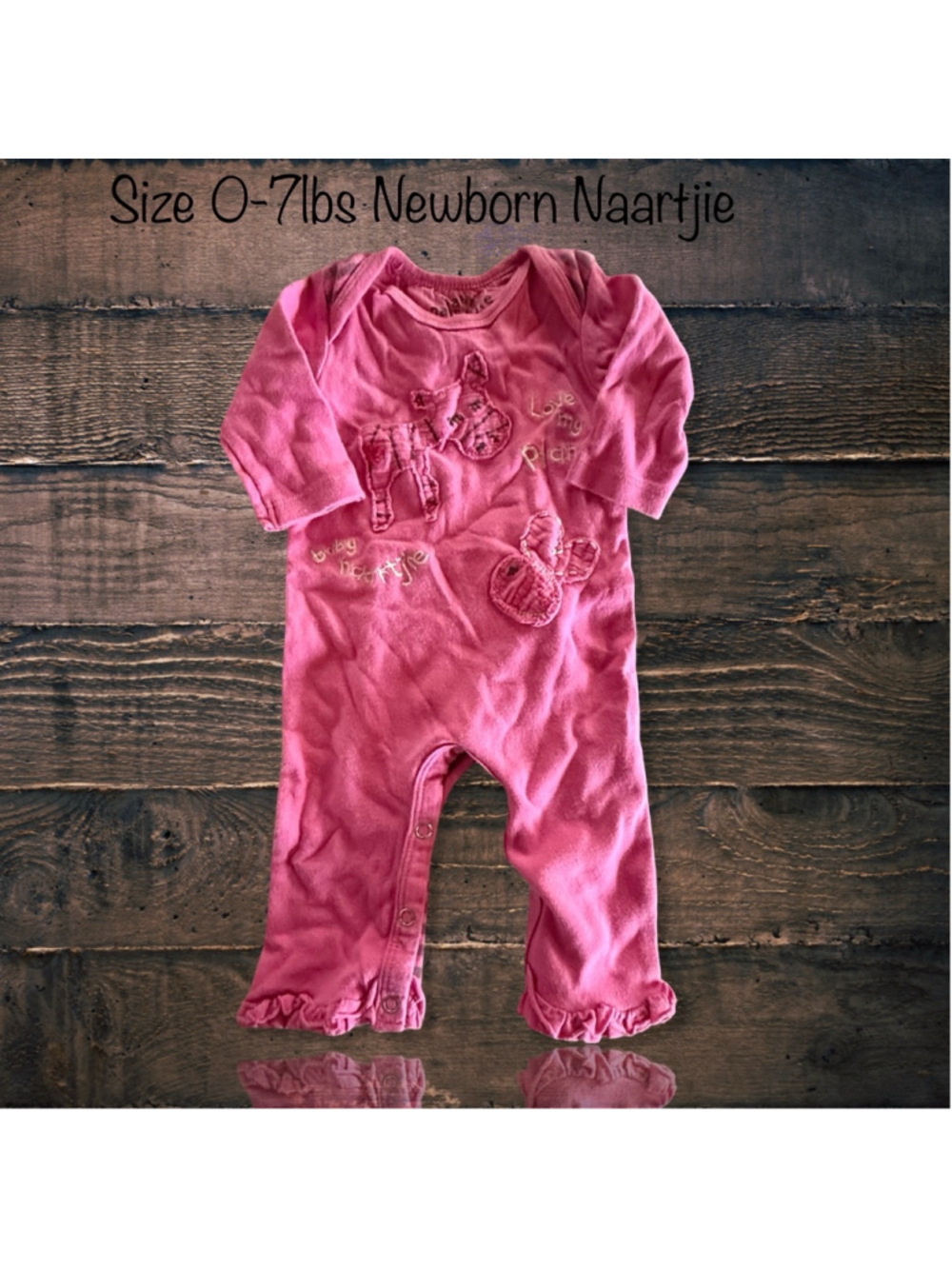 0/7 lbs Newborn Naartjie Vintage Romper